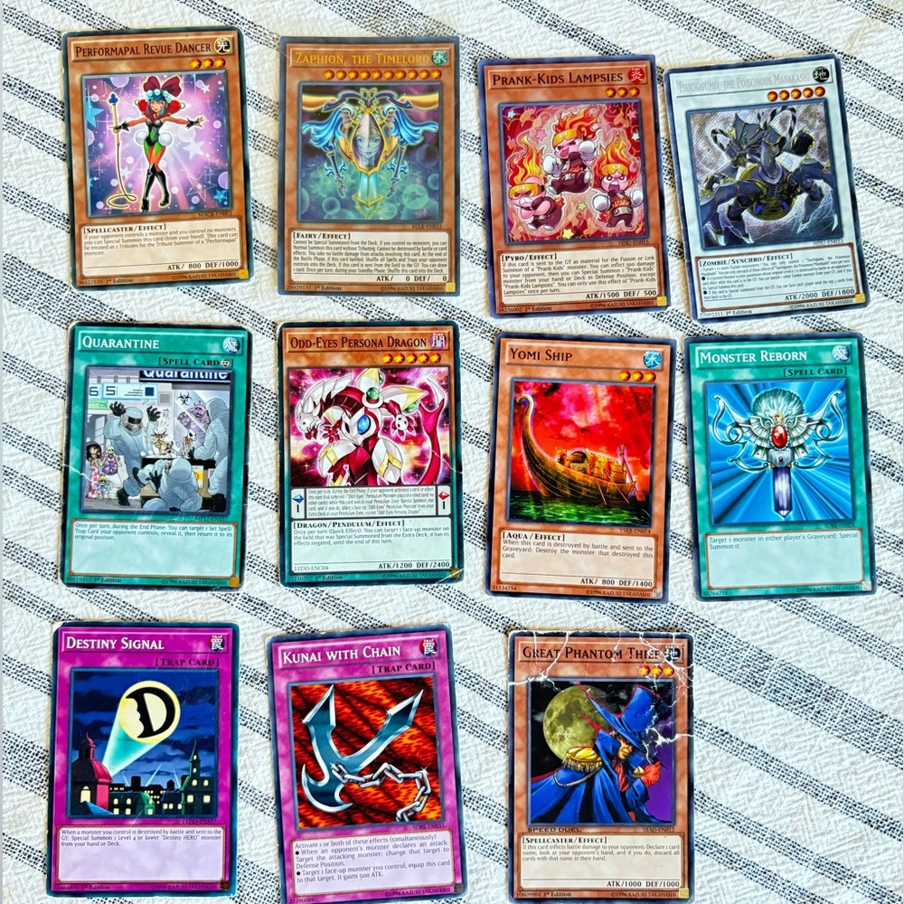Yugioh 1ST Edition Cards and others